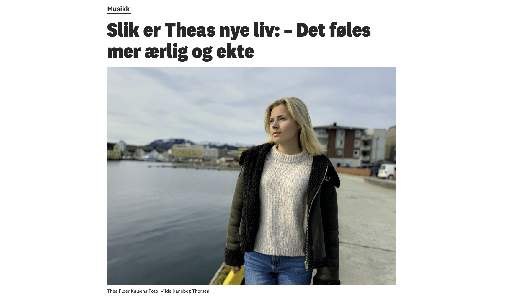 Slik er Theas nye liv: – Det føles mer ærlig og ekte